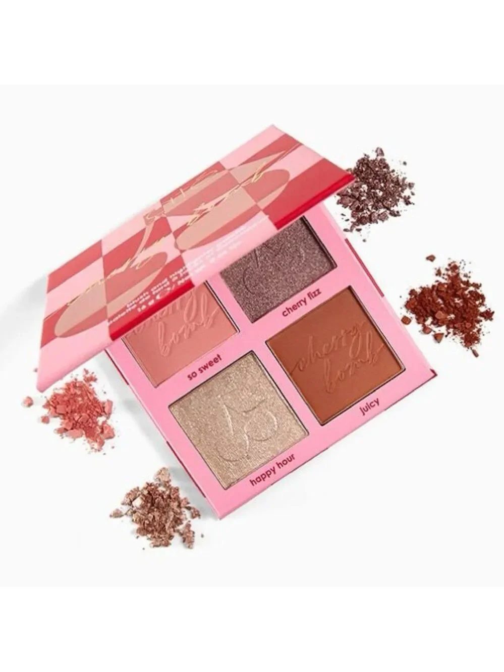 Ciate CHERRY BOMB Blush & Highlighter Palette | NEW | Light Medium | CIATÉ